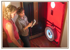 Trinity Environmental | blower door test